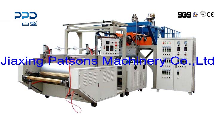Automatic food cling film cast extruding machine